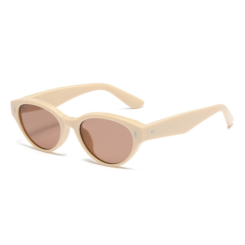 2026 Vintage Retro Cat Eye Full Rim Unisex Lightweight UV380 PC Non Polarized Fashion Sunglasses Hip Hop Daily Party Wholesale