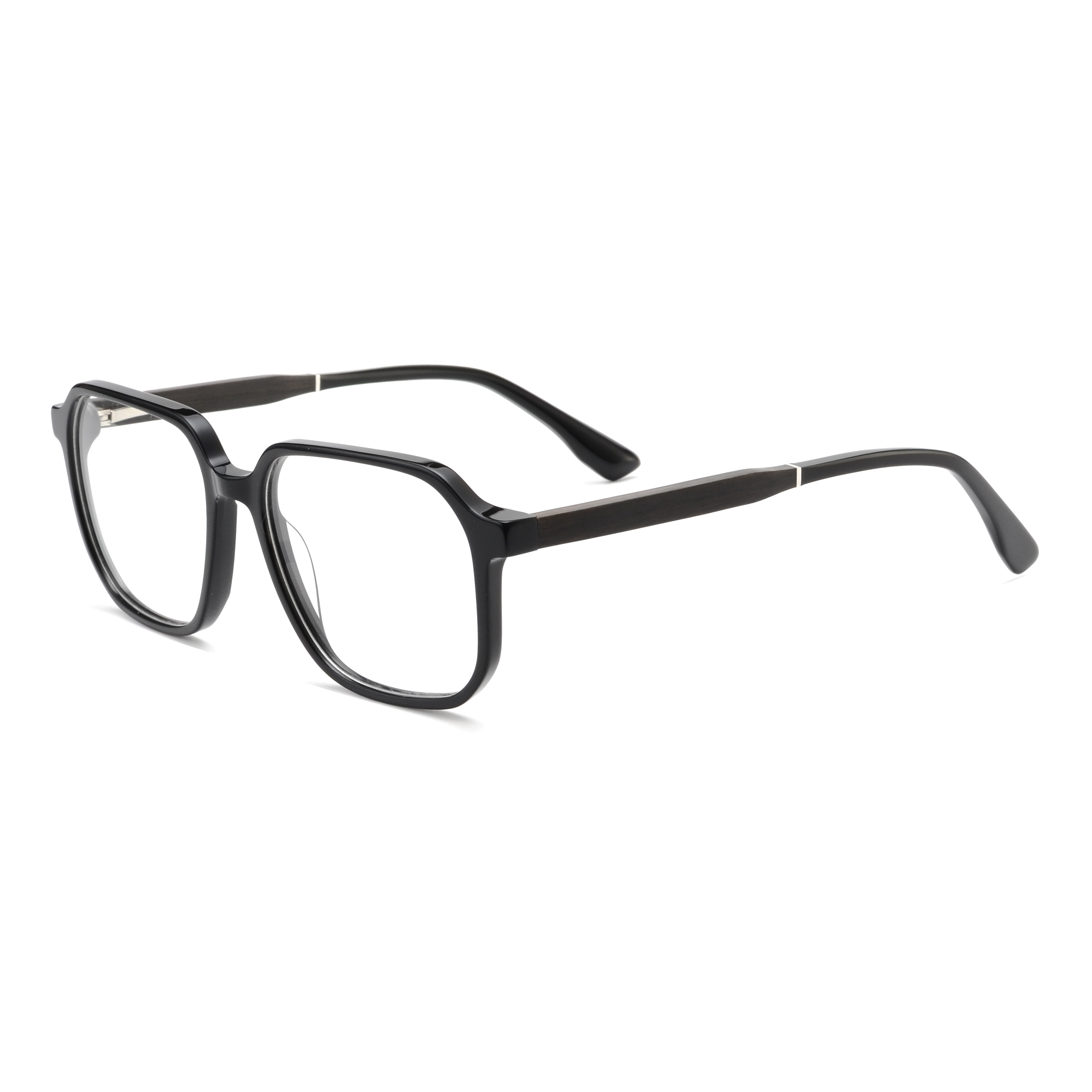 Low MOQ Pure Handmade Trendy Square Acetate Optical Frames Adults Factory Price
