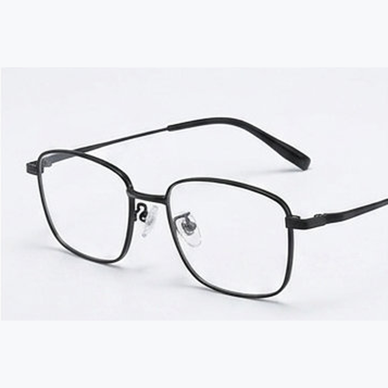 OEM Titanium Alloy Eyeglasses Lightweight Optical Frames for Business Men Women Reading Daily Wear and Unisex Eyewear