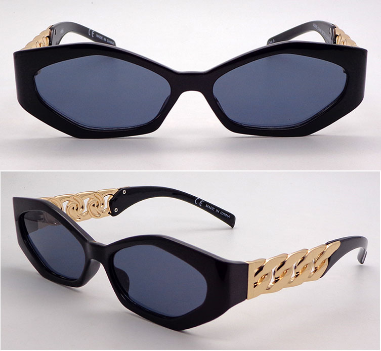 Latest Design Pc Gold Cat Eye Wholesale Designer Shades Custom Color Luxury Beautiful Most Fashion Sunglasses