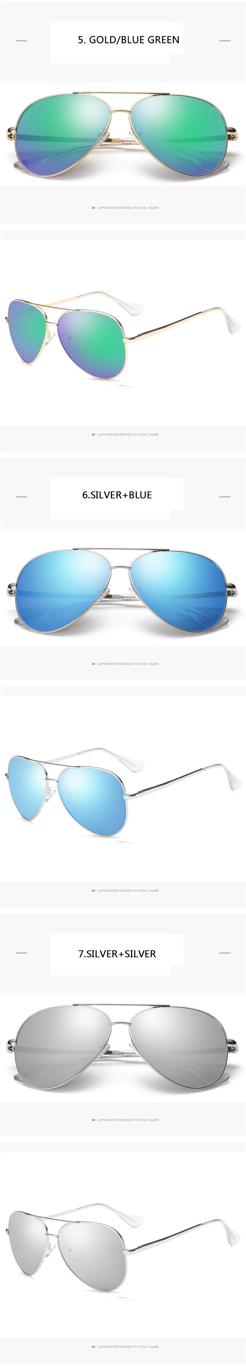 Wholesale Men and Women Classic Polarized Sunglasses Fashion Driving Sunglasses UV400 Custom Logo