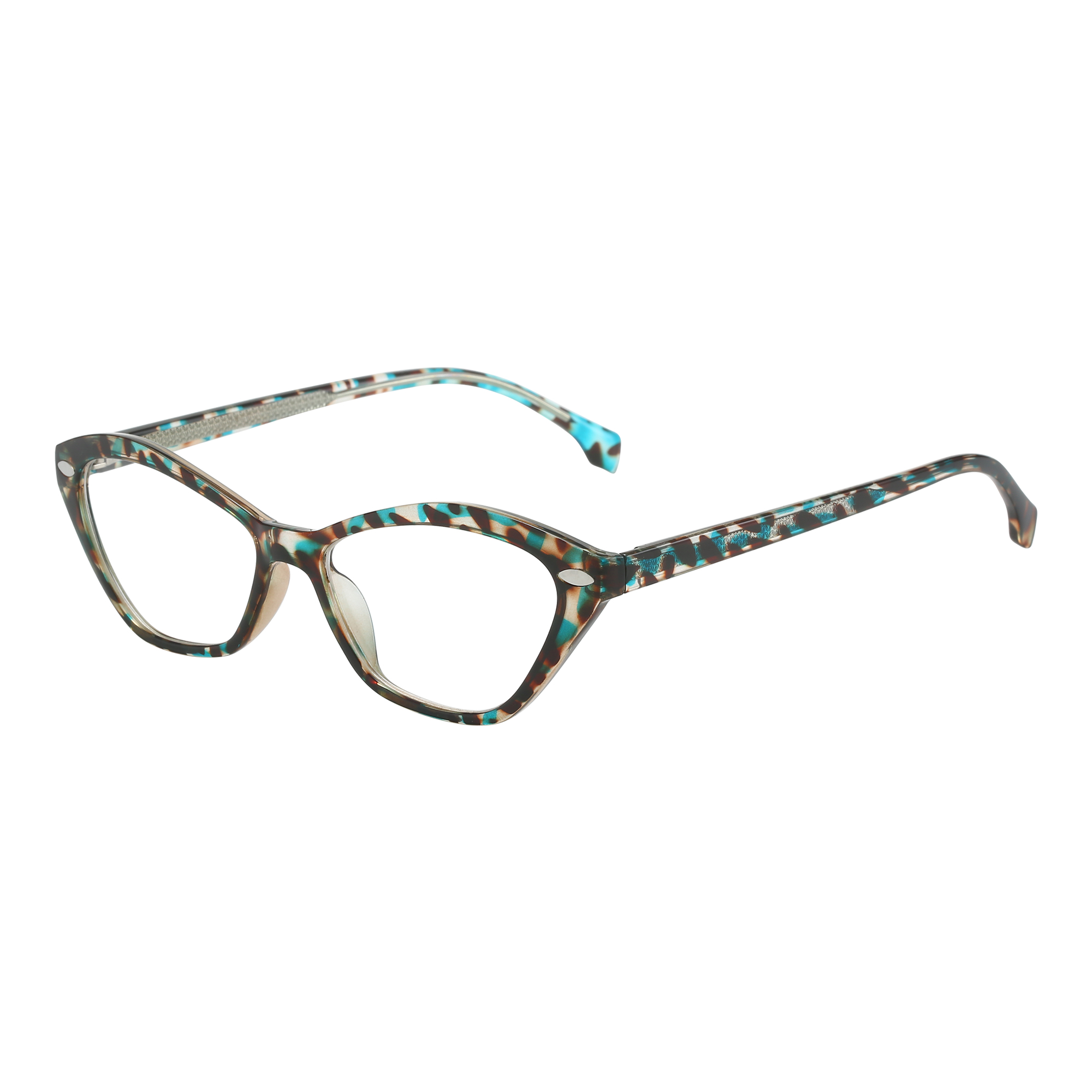 Wholesale Cat-eye Optical Frames Retro Duotone Unisex Eyeglasses Frames