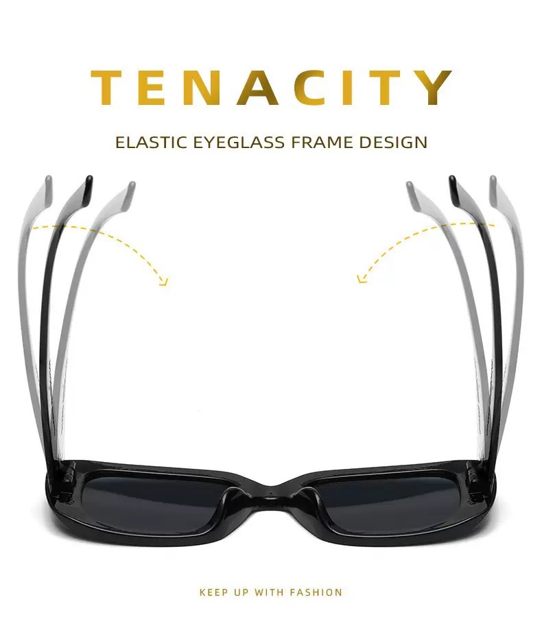 Custom Square Rectangular Sunglasses Women OEM ODM Logo UV400 PC Frame Low MOQ Factory Wholesale