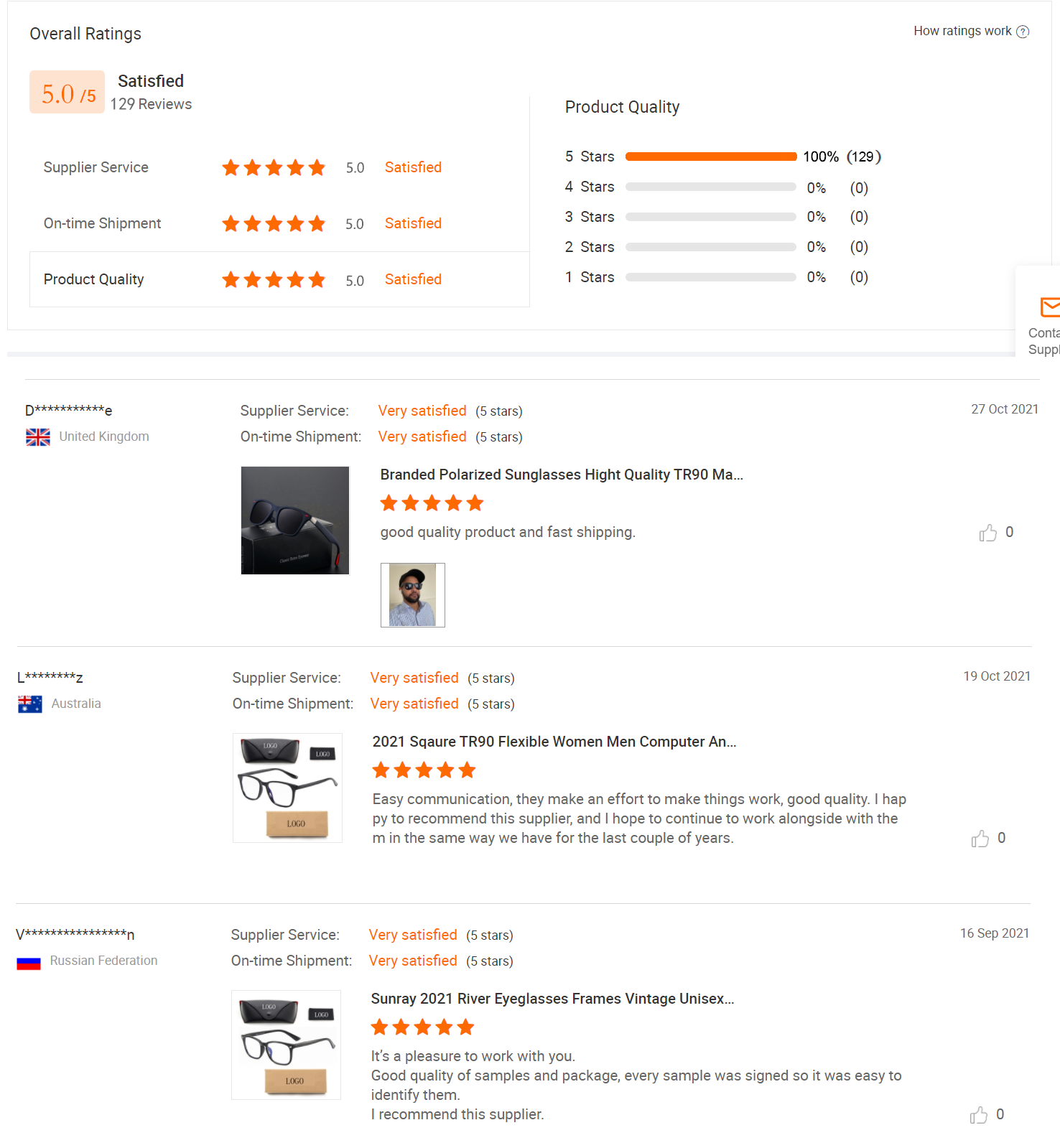 Client Feedback