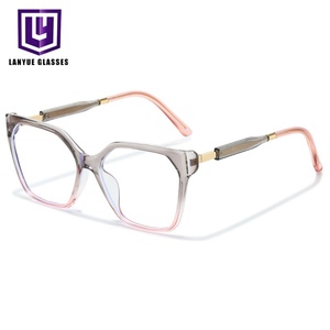 Oversized Square Anti Blue Light Eyeglass Frames