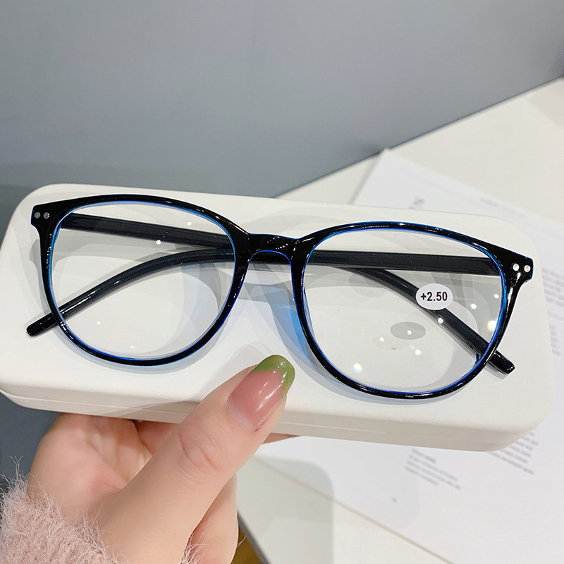 High Quality Retro Classics Eyeglasses Fashion Unisex TR90 Anti Blue Light Blocking Spectacle Optical Frame Reading Glasses