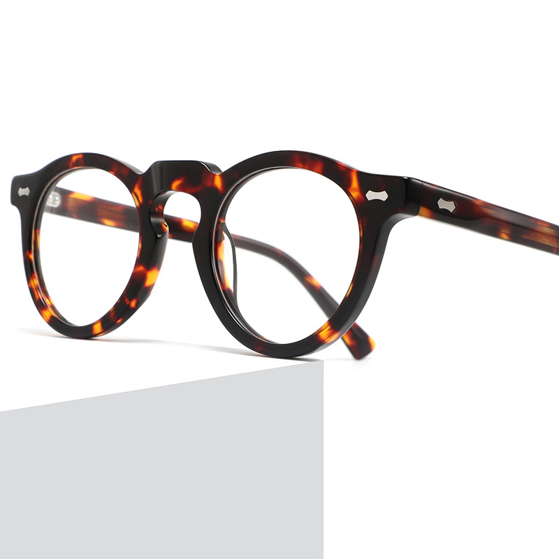 FEROCE Wholesale Round Eyeglasses Frames Luxury Glass Frames Optical Eyewear New Design Spectacles Frame