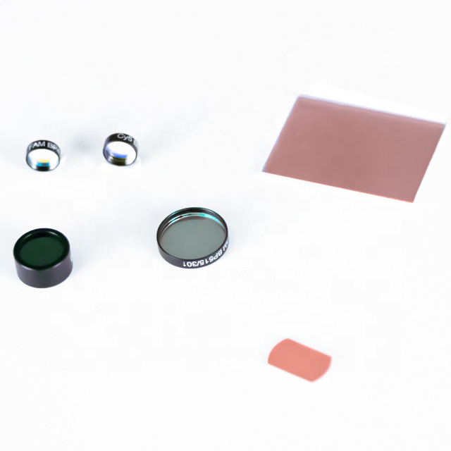 620nm Fused Silica Colored Glass Optical Filters Narrow Bandpass Interference Filters with PVD+IAD Coating FWHM10nm Infrared