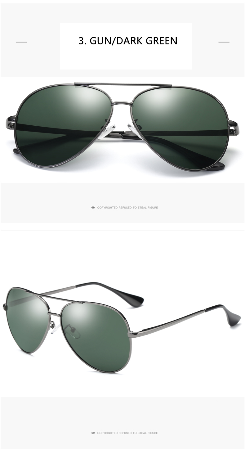 Wholesale Men and Women Classic Polarized Sunglasses Fashion Driving Sunglasses UV400 Custom Logo