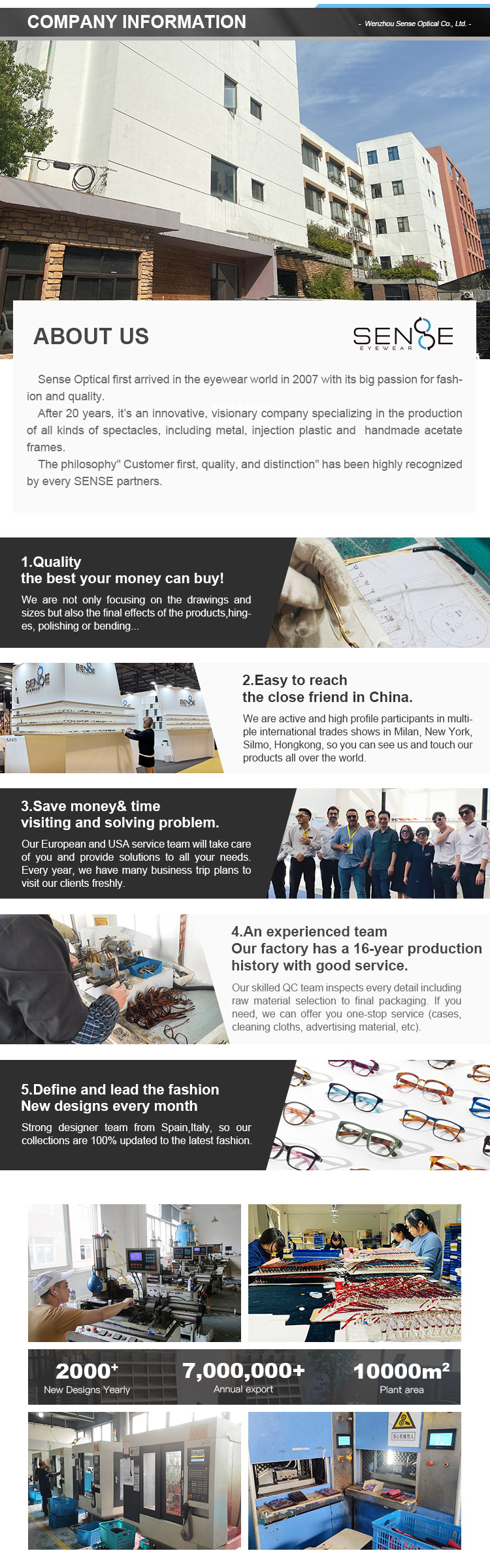 Company Facility and Workshop