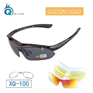 Custom Polarized 5 Lenses Sports Cycling Sunglasses