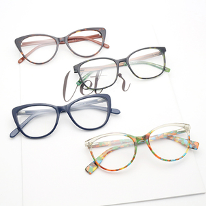 Wholesale Promotional Glasses Ready Stock Acetate Eyeglasses Frames