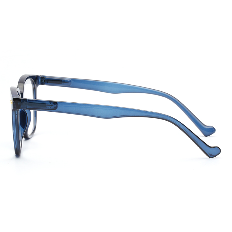 Custom Logo Square Reading Glasses Classic Plastic Frames High Quality Optical Reader Spectacles Universal Style For Men Women