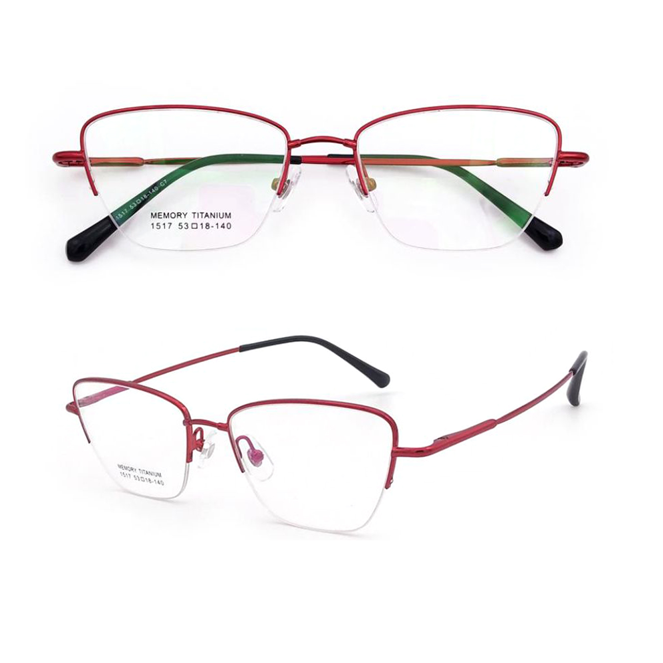 2026 Wholesale Ultra Light Men Woman Optical Frame Memory Titanium Spectacles Eyeglass Frame