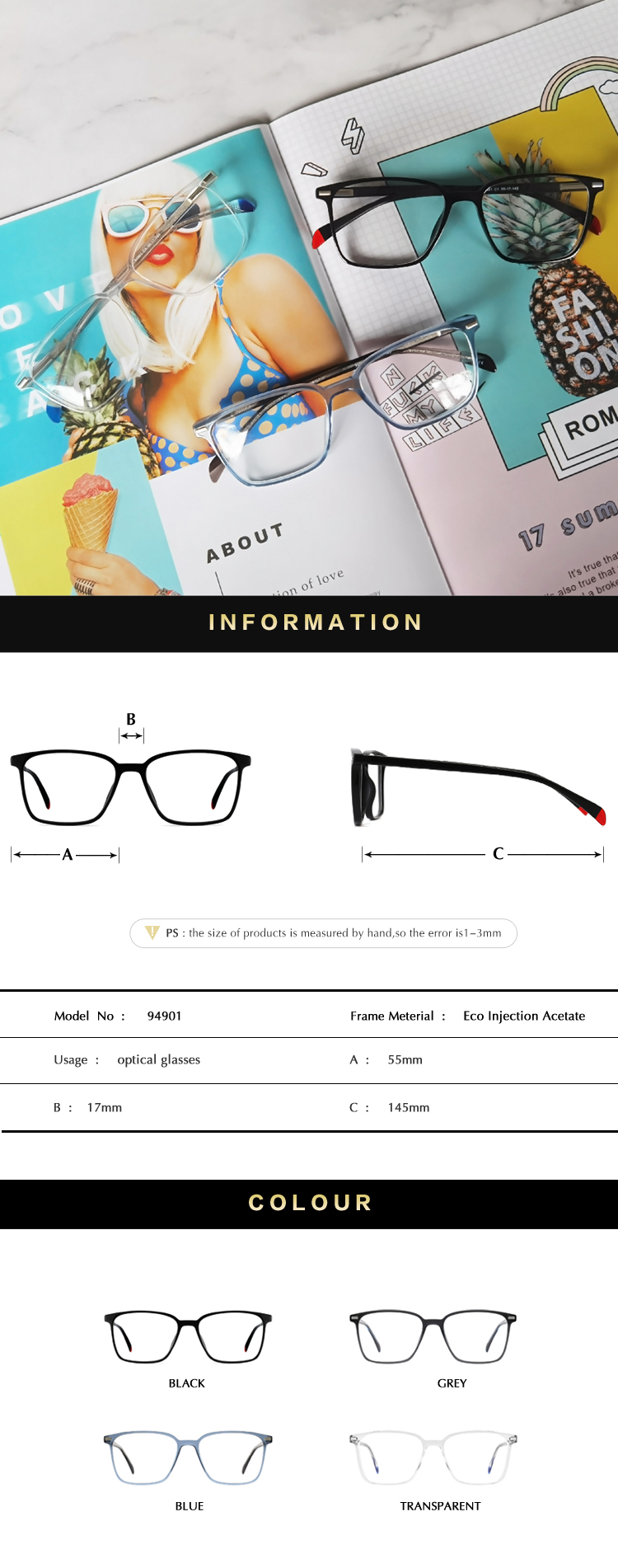 Eyewear Product Angle 1