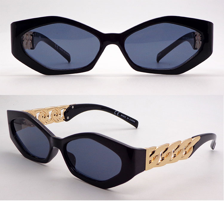 Latest Design Pc Gold Cat Eye Wholesale Designer Shades Custom Color Luxury Beautiful Most Fashion Sunglasses