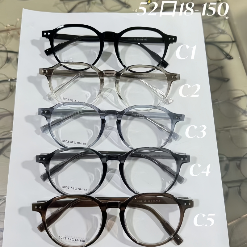 Factory Wholesale Acetate CP Plate Insert Core Eyeglass Frame Cheap Fashion Optical Spectacle Frame for Men Women
