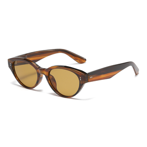 2026 Vintage Retro Cat Eye Full Rim Unisex Lightweight UV380 PC Non Polarized Fashion Sunglasses Hip Hop Daily Party Wholesale