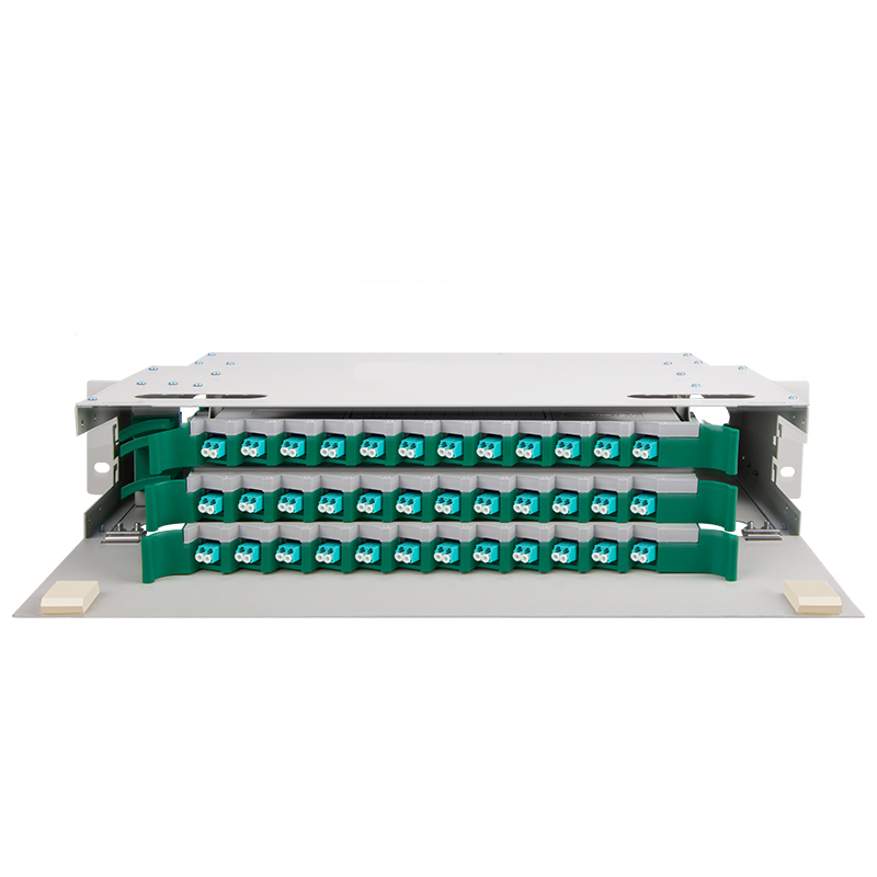144 CORES 5G OPTICAL DISTRIBUTION FRAMES with SC/APC UNIT ODF JUNCTION TRAY FULL LOADED