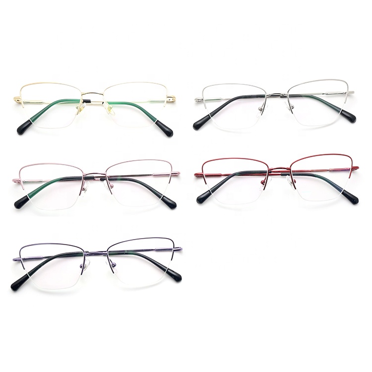 2026 Wholesale Ultra Light Men Woman Optical Frame Memory Titanium Spectacles Eyeglass Frame