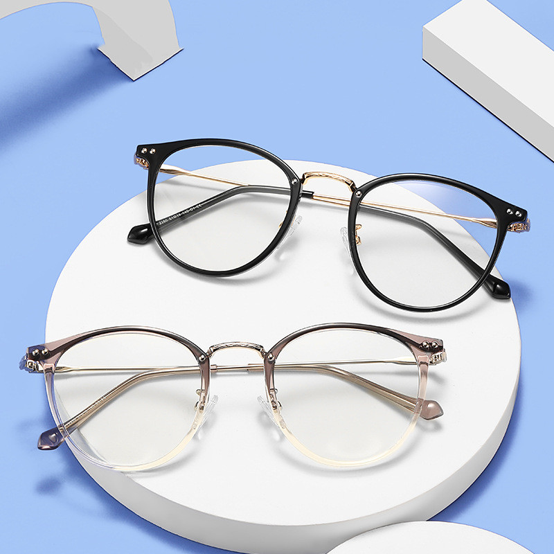Wholesale Factory Trendy Frame Optical Eyeglasses Fashion Spectacle Frames Optical Glasses Unisex in Stock