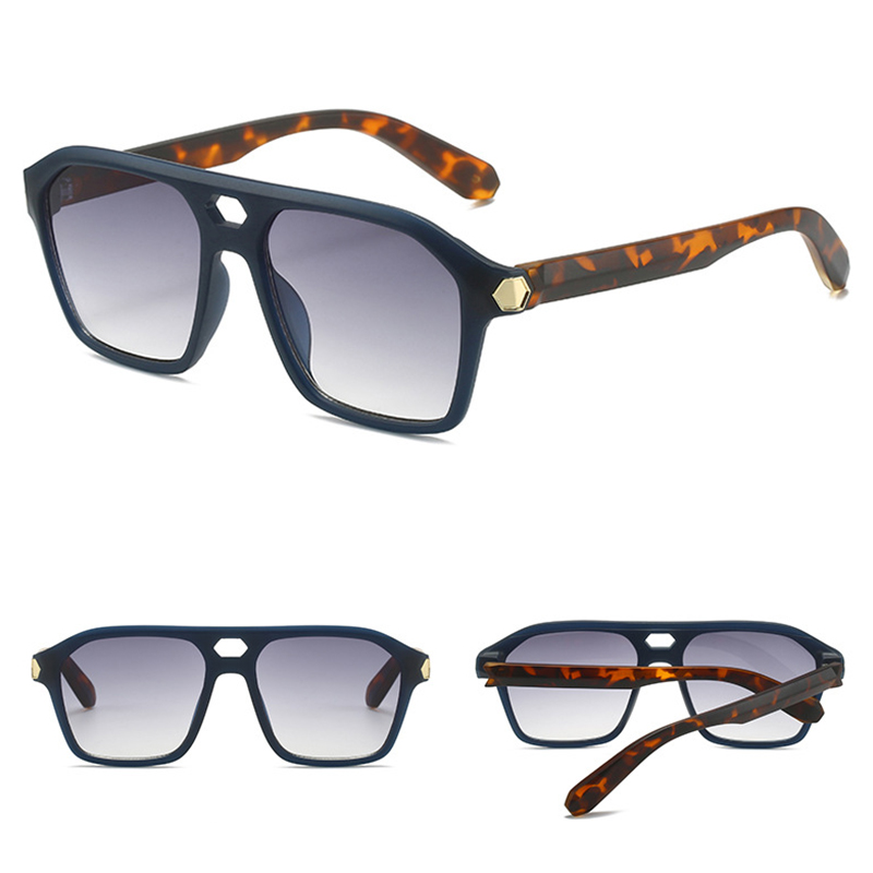 DL Glasses Wholesale Trendy Designer Pilot Sunglasses UV400 OEM Custom Oversized Square Sun Glasses Aviation Shades Sunglasses