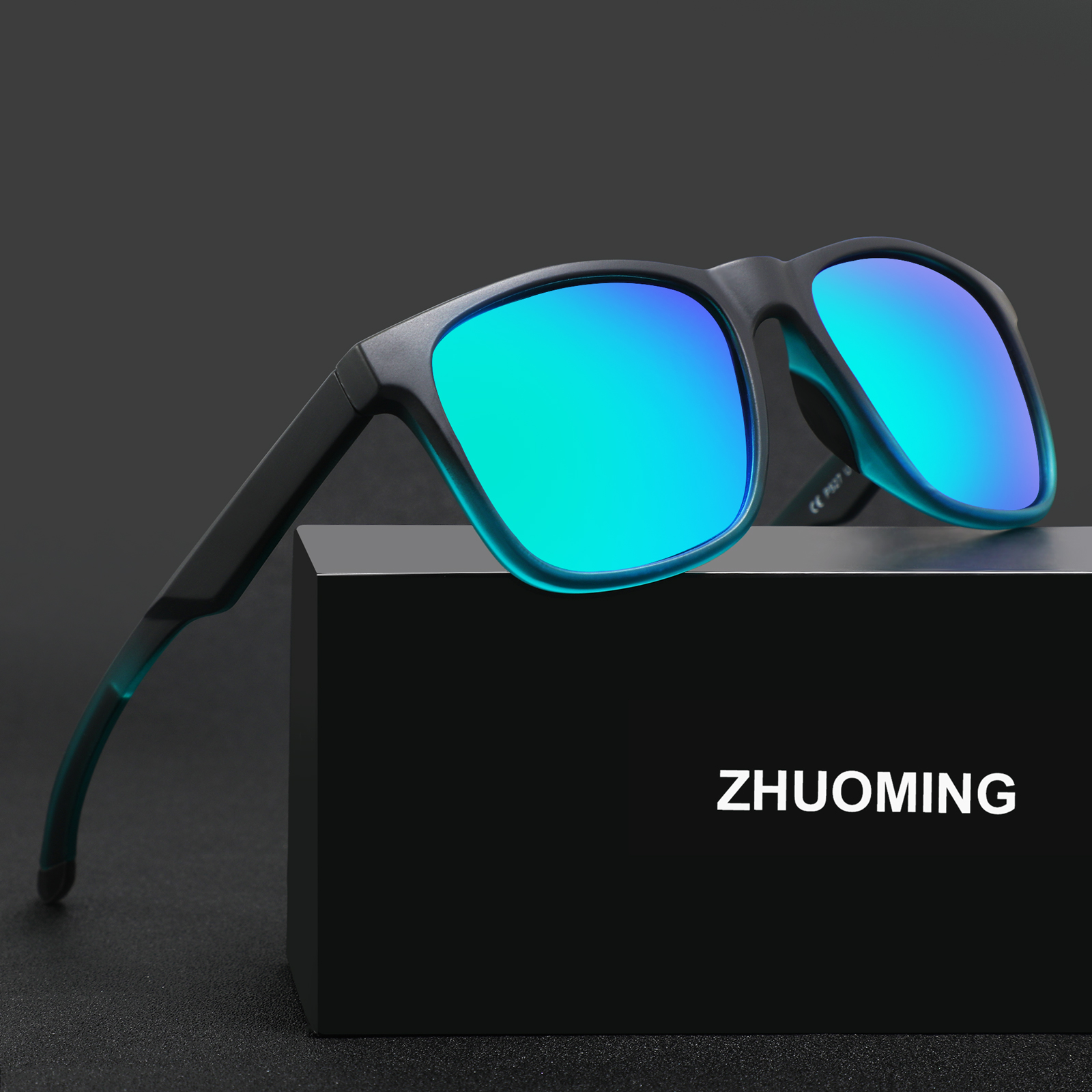China Wholesale Custom Brand Logo Sport Sunglasses Men Polarized Lens Outdoor Shades Sun Glasses Casual Cycling Sunglasses Men