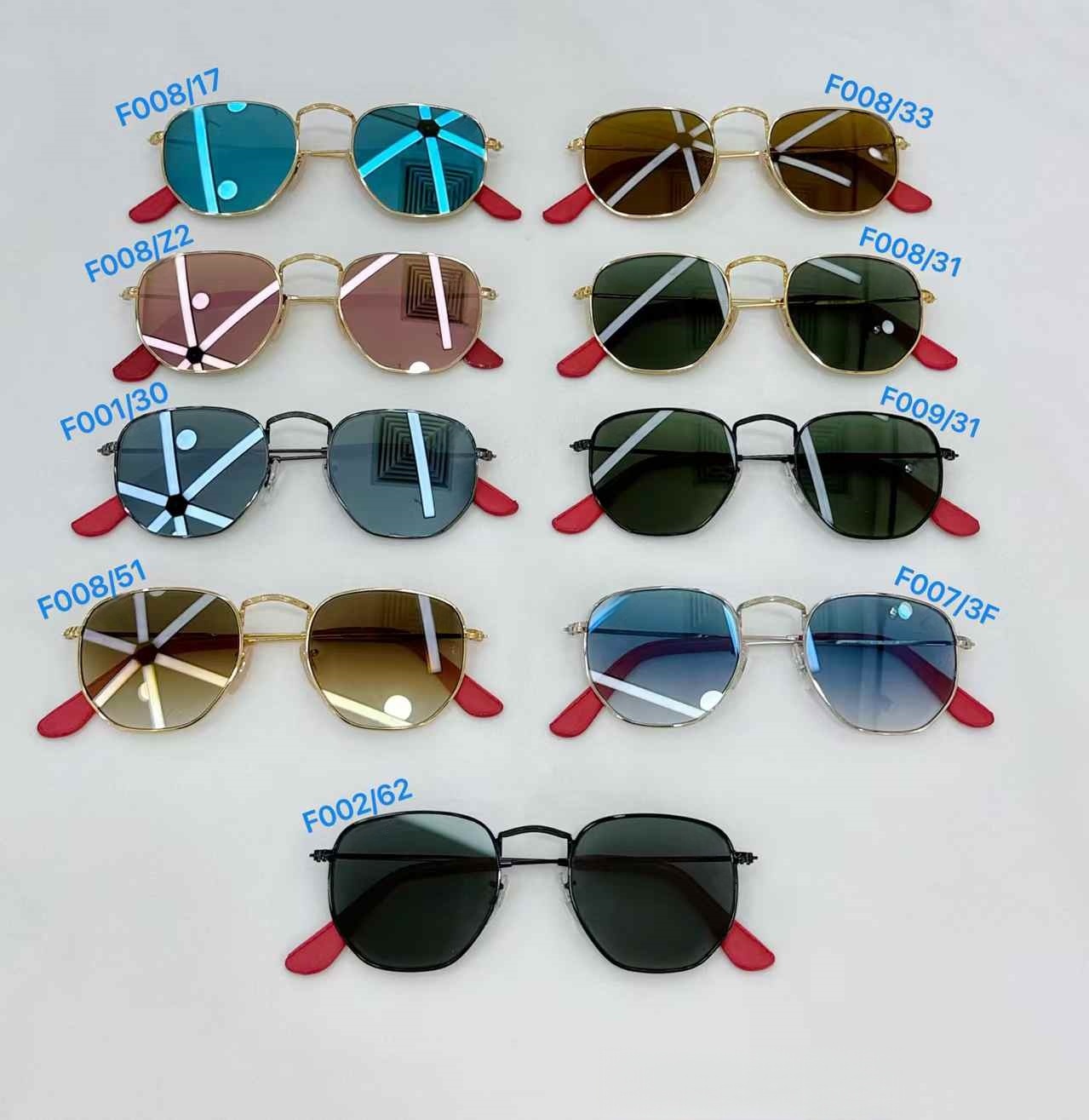 Wholesale High Quality Glasses Men Real Glass UV400 Lens Fashion Eyewear Polarized Designer Luxury Acetate Sunglasses for Women