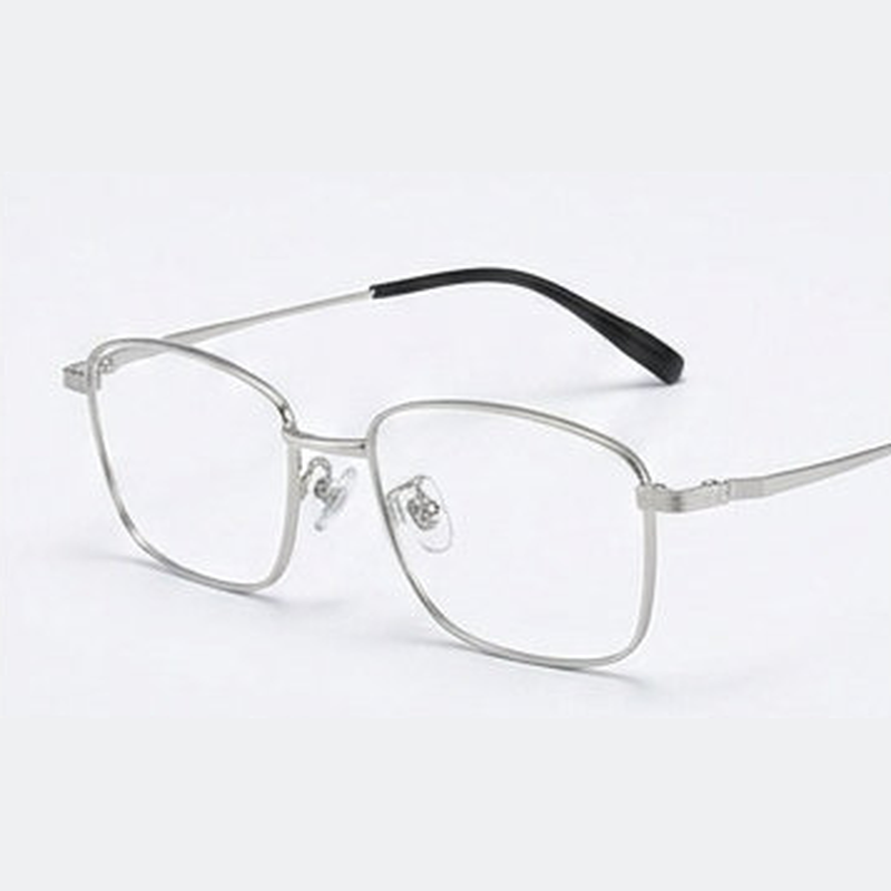 OEM Titanium Alloy Eyeglasses Lightweight Optical Frames for Business Men Women Reading Daily Wear and Unisex Eyewear