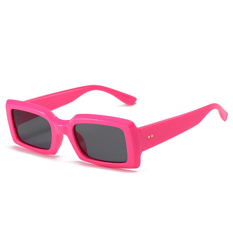 Bulk Buy Funky Sunglasses Retro Vintage Fashion Ladies Shades Jelly Trendy Small Rectangle Women Sun Glasses Sunglasses