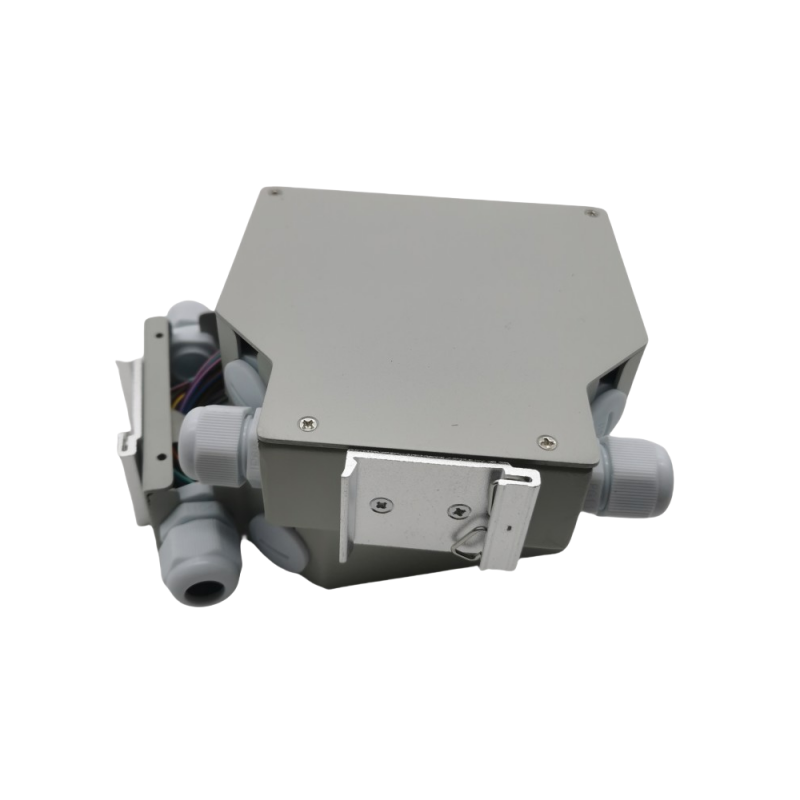 12 24 Core LC Quad Port DIN Rail Fiber Optic Distributor Fiber Optic Distributor Box Selection Box Fiber Optic Equipment
