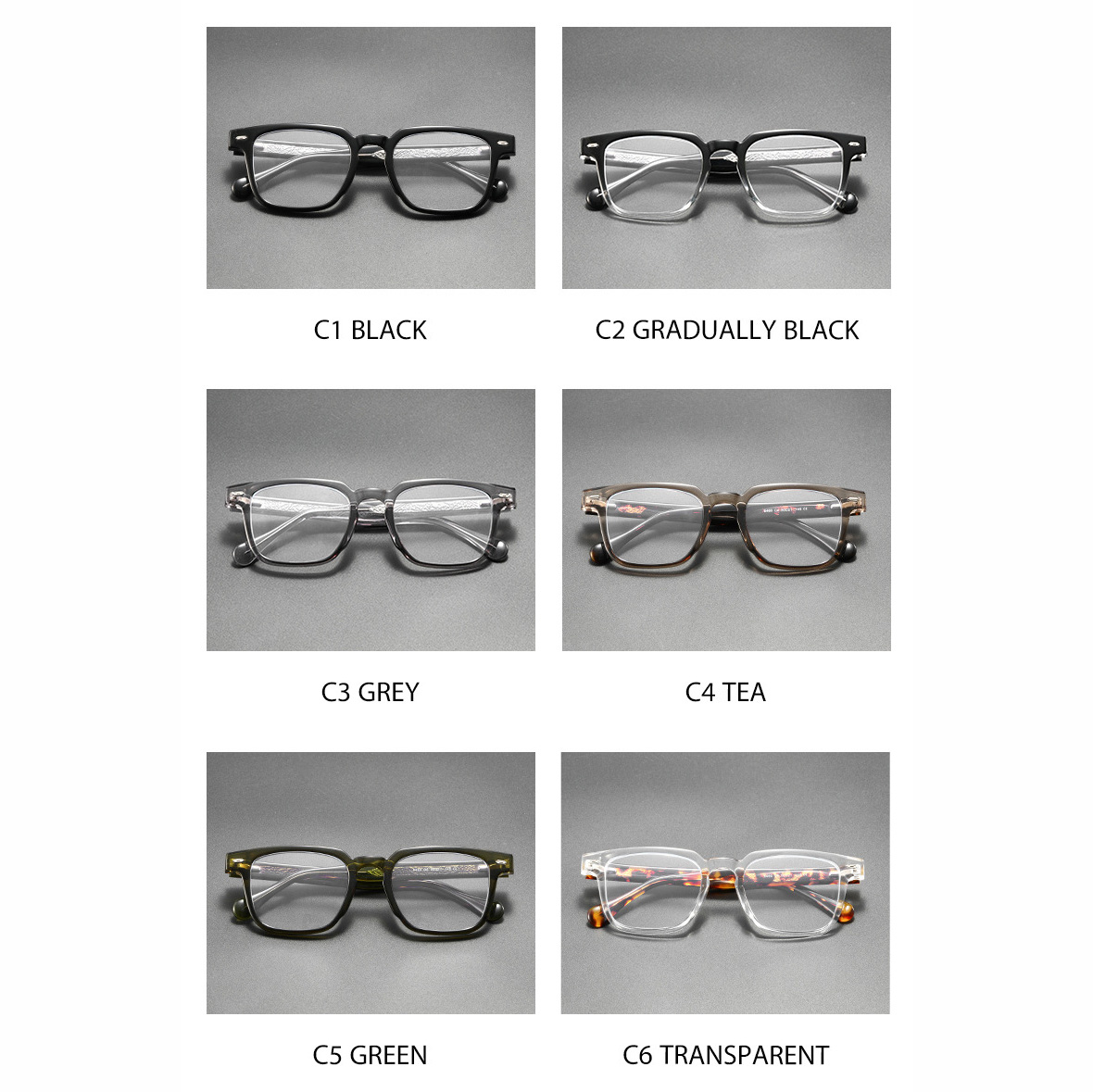 Sunray Wholesale Anti Blue Light Blocking Glasses Men Women Custom Logo Wholesale Flexible Lightweight TR90 Eyeglasses Frame