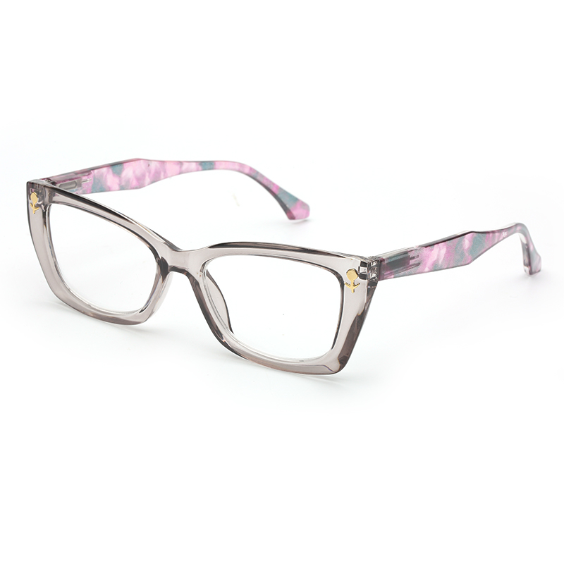 Wholesale High Quality Oversized Cat Eye Glasses Frame Luxury Elegant Ladies Custom Logo Fashionable Women Reading Glasses