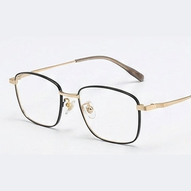 OEM Titanium Alloy Eyeglasses Lightweight Optical Frames for Business Men Women Reading Daily Wear and Unisex Eyewear