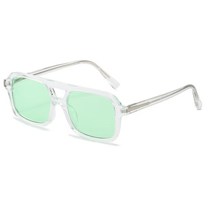 Double Bridge Retro Aviation UV400 Eyewear