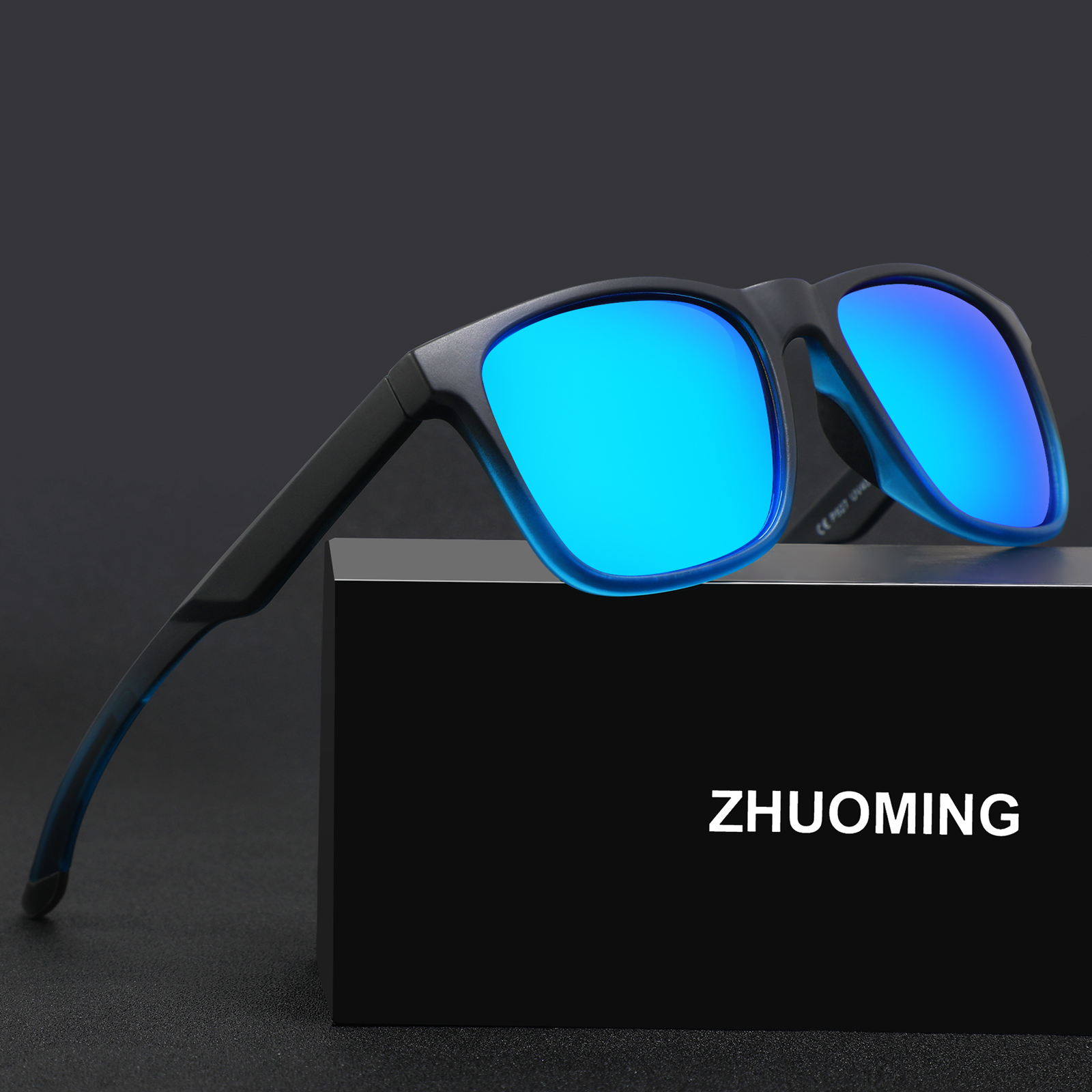 China Wholesale Custom Brand Logo Sport Sunglasses Men Polarized Lens Outdoor Shades Sun Glasses Casual Cycling Sunglasses Men