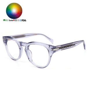 Wholesale Circular Acetate Optical Frame Eyeglasses