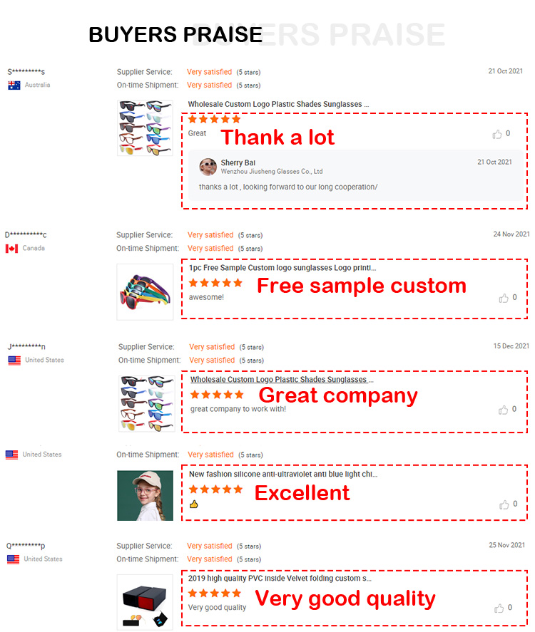 Buyer Praise