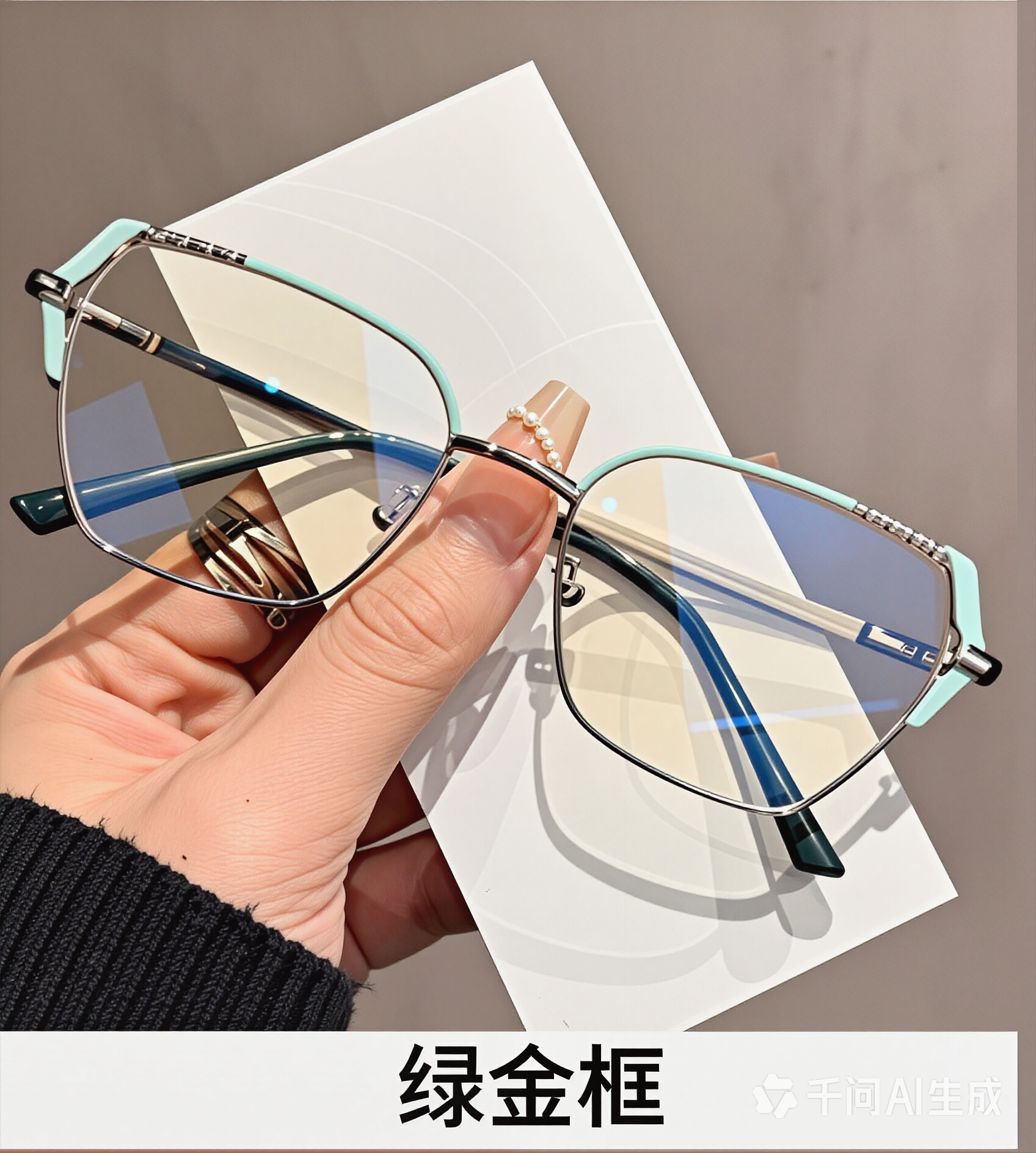 Fashion Women cat eye Metal Optical Frames Multi color Full Rim Prescription Eyeglasses Wholesale