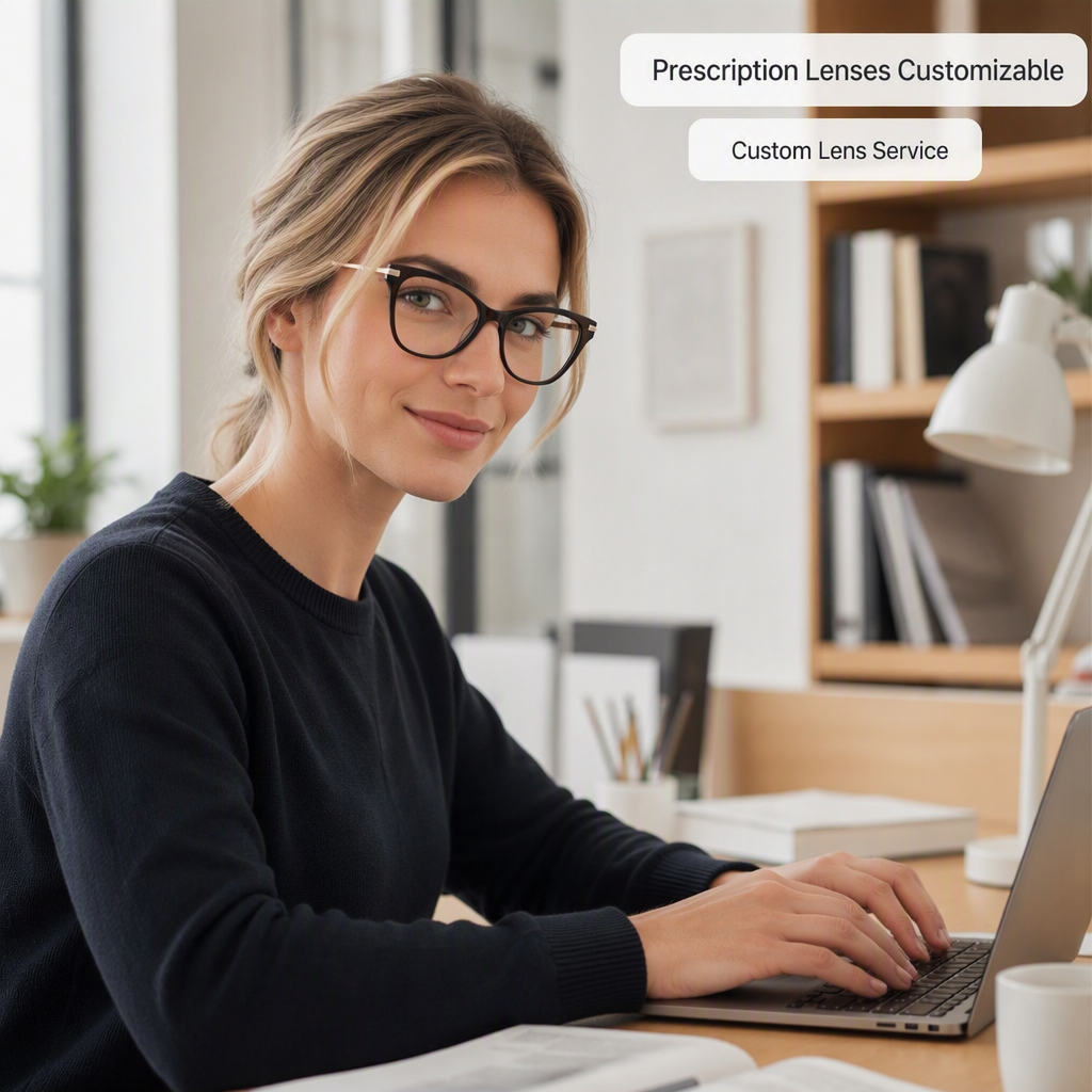 Cat Eye Optical Eyeglasses Frames Acetate Metal Temple Prescription Ready Custom Logo OEM Wholesale 52 16 142
