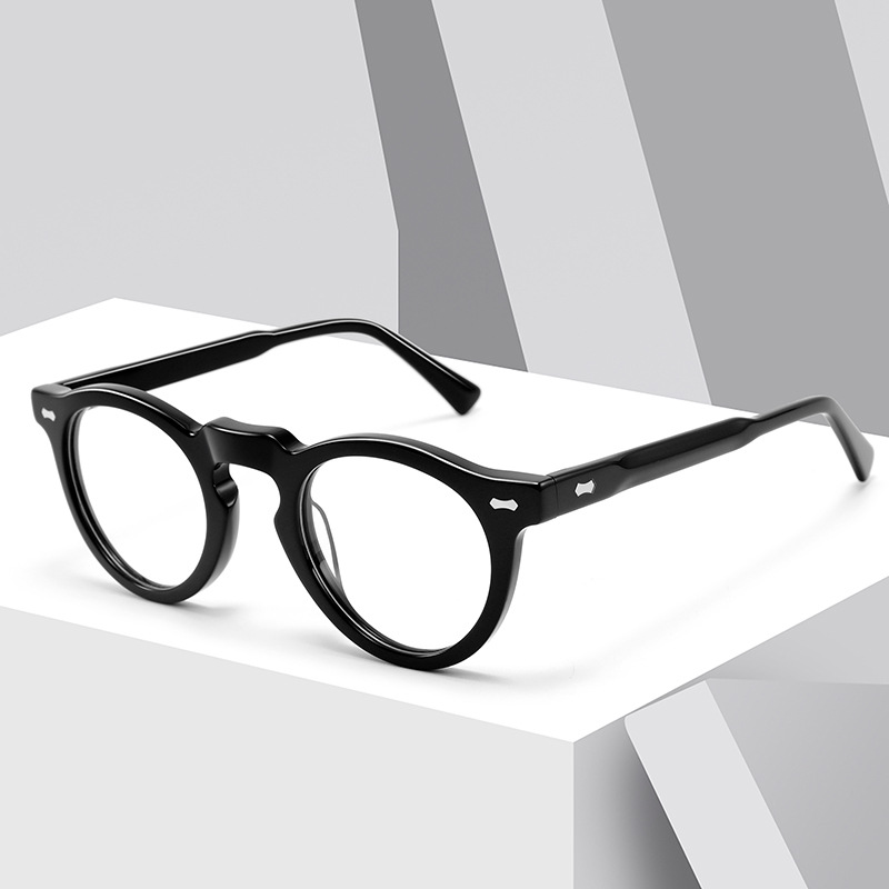 FEROCE Wholesale Round Eyeglasses Frames Luxury Glass Frames Optical Eyewear New Design Spectacles Frame