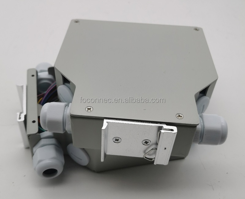 DIN Rail Fiber Enclosure Structure