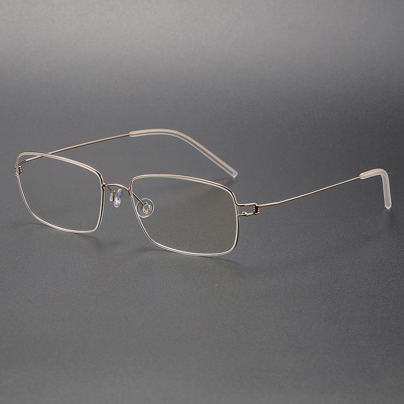 Pure Titanium High-quality Eyeglass Frame Optical Gold Designer Eyeglass Frame Men's Eyeglass Frame Wholesale